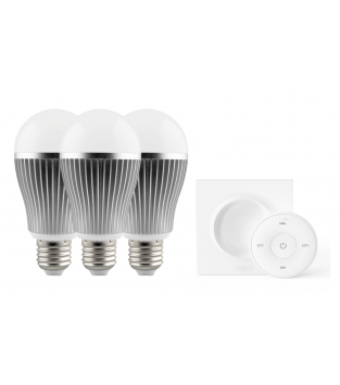 Kit 3 LED 9W à Blanc...