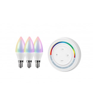 Kit 3 LED 4W à variation de...