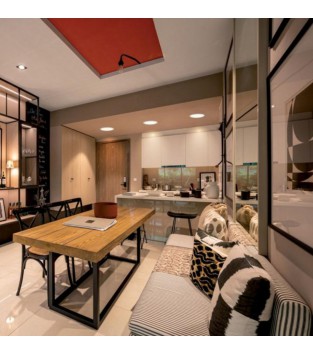 Plafonnier d'intérieur blanc