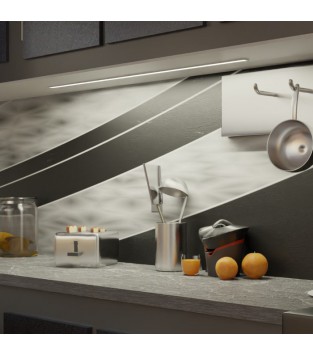 Ligne lumineuse cuisine
