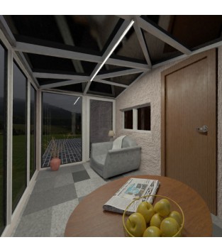 Réglette LED Véranda