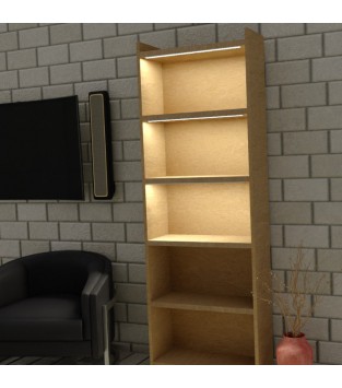 Éclairage bibliothèque